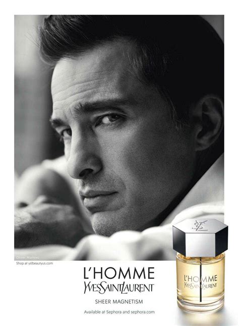 olivier martinez pub yves saint laurent|Yves Saint Laurent : nouvelle campagne avec Olivier Martinez.